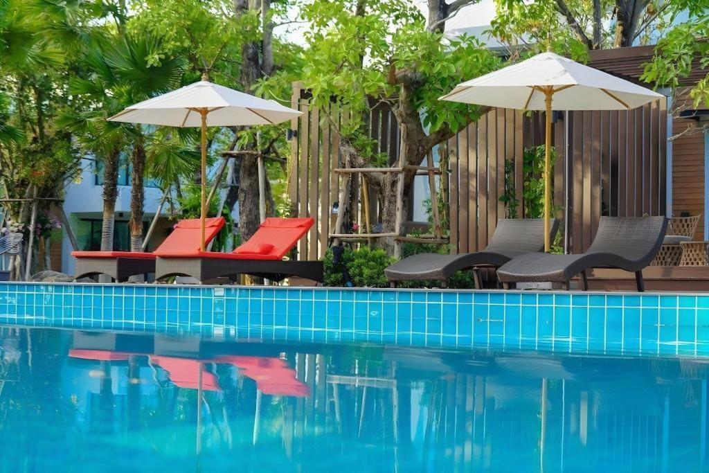 Chatnipa Beach Resort By Morseng Ban Hat Lek Exterior foto