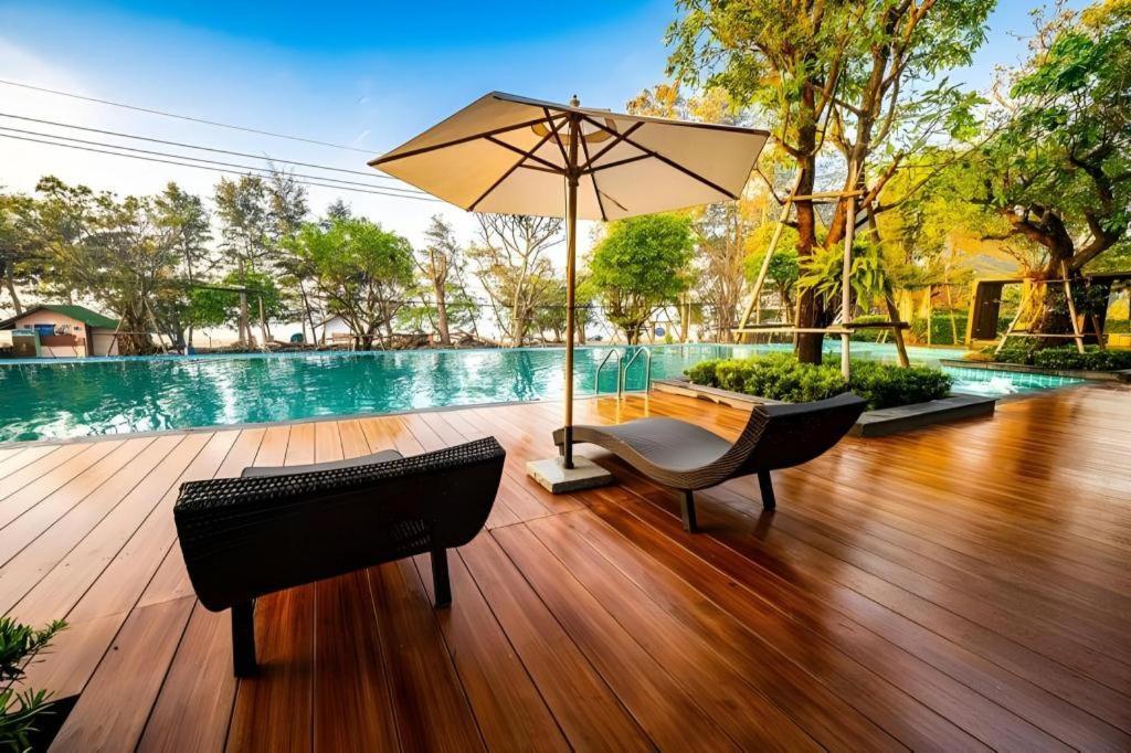 Chatnipa Beach Resort By Morseng Ban Hat Lek Exterior foto